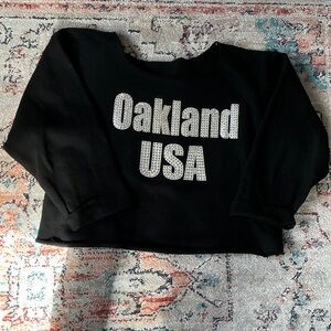 Upcycled Dope Only Oakland Sweatshirt